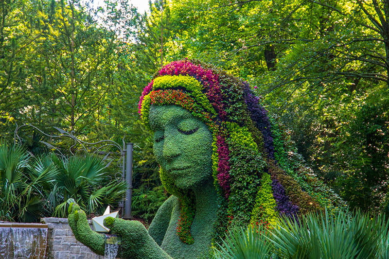 The Earth Goddess at Atlanta Botanical Garden